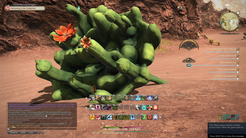 Illustration for article titled I Could Watch Final Fantasy XIV’s New Big-Headed Cactuars Trying To Pose All Day